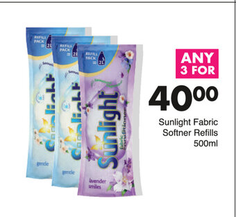 Save Sunlight Fabric Softener Refills 500ml offer
