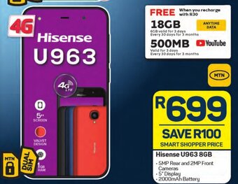 Pick n Pay Hisense U963 8GB offer