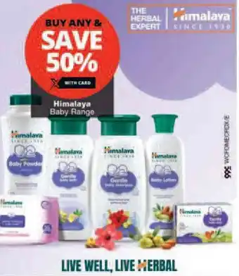 Checkers Himalaya Baby Range offer