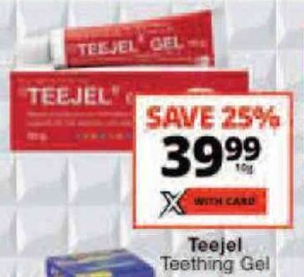 Checkers Teejel Teething Gel offer