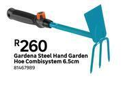 Gardena steel hand garden hoe combi system 6.5cm 81467989
