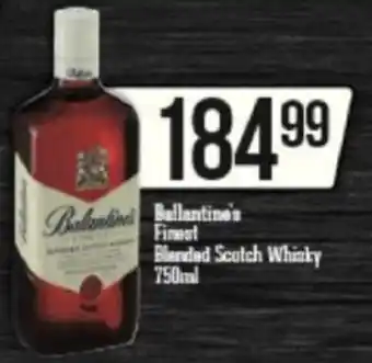 Spar Tops Ballentine's Finest Blended Scotch Whisky 750ml offer