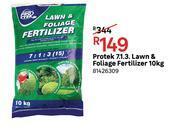 Leroy Merlin Protek 7.1.3 lawn & foliage fertilizer 81426309-10kg offer