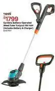 Leroy Merlin Gardena battery-operated weed eater easycut 18v 4ah(includes battery & charger) 81467607 offer