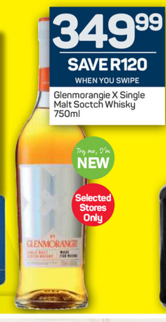 Pick n Pay Liquor Glenmorangie X Single Malt Scotch Whisky 750ml offer