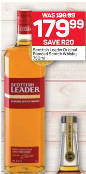 Scottish Leader Original Blended Scotch Whisky 750ml