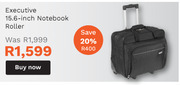 First Shop Targus executive 15.6 inch notebook roller offer