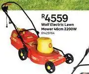 Leroy Merlin Wolf electric lawn mower (46cm 2200w)  81429764 offer