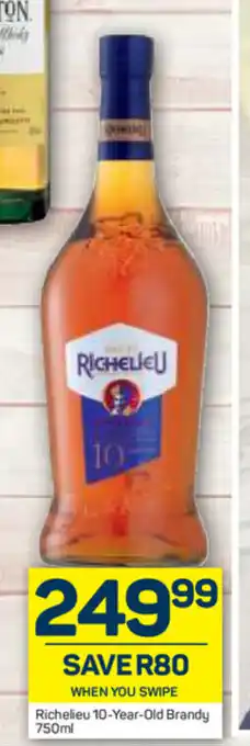 Richelieu 10-Year-Old Brandy 750ml