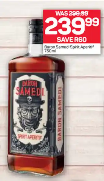 Pick n Pay Liquor Baron Samedi Spirit Aperitif 750ml offer