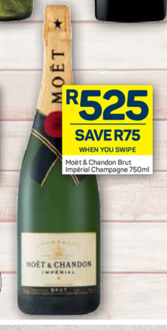 Pick n Pay Liquor Moet & Chandon Brut Imperial Champagne 750ml offer