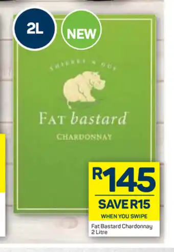 Pick n Pay Liquor Fat Bastard Chardonnay 2 Litre offer