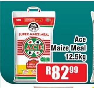 Devland Cash And Carry Ace Maize Meal 12.5kg offer