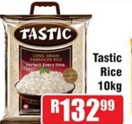 Devland Cash And Carry Tastic Rice 10kg offer