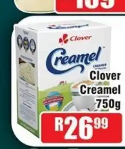 Devland Cash And Carry Clover Creamel 750g offer