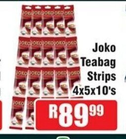 Joko Teabags Strips 4x5x10's