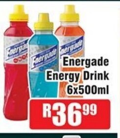 Devland Cash And Carry Energade Energy Drink 6x500ml offer