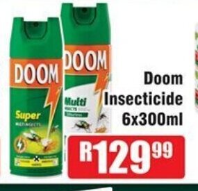 Devland Cash And Carry Doom Insecticide 6x300ml offer