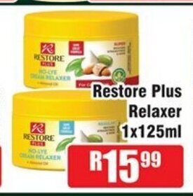Devland Cash And Carry Restore Plus Relaxer 1x125ml offer