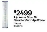 Jojo water filter 20 disruptor cartridge whole house 81469745