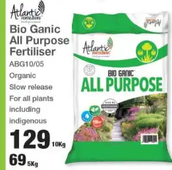 Atlantic Fertilisers Bio Ganic All Purpose Fertiliser 10kg