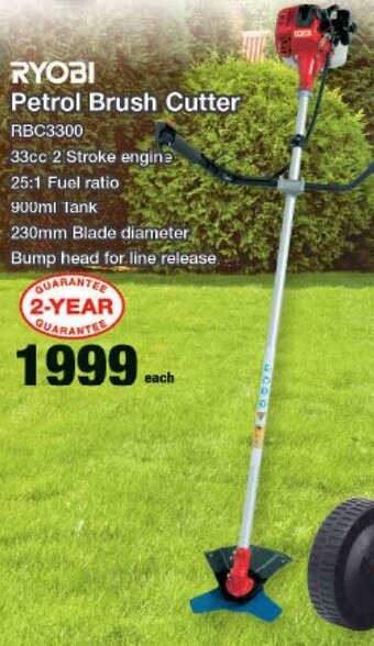 Mica Ryobi Petrol Brush Cutter offer