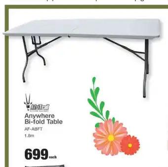Afritrail Anywhere Bi-Fold Table