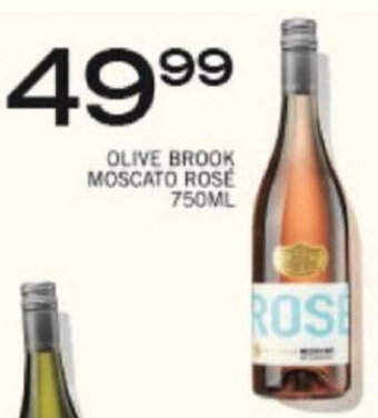 Spar Tops Olive Brook Moscato Rosé 750ml offer