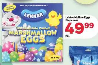 PEP Lekker Mallow Eggs Dispenser offer