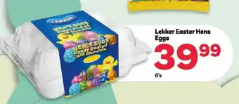 PEP Lekker Easter Hens Eggs offer