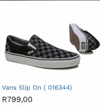 Vans slip on