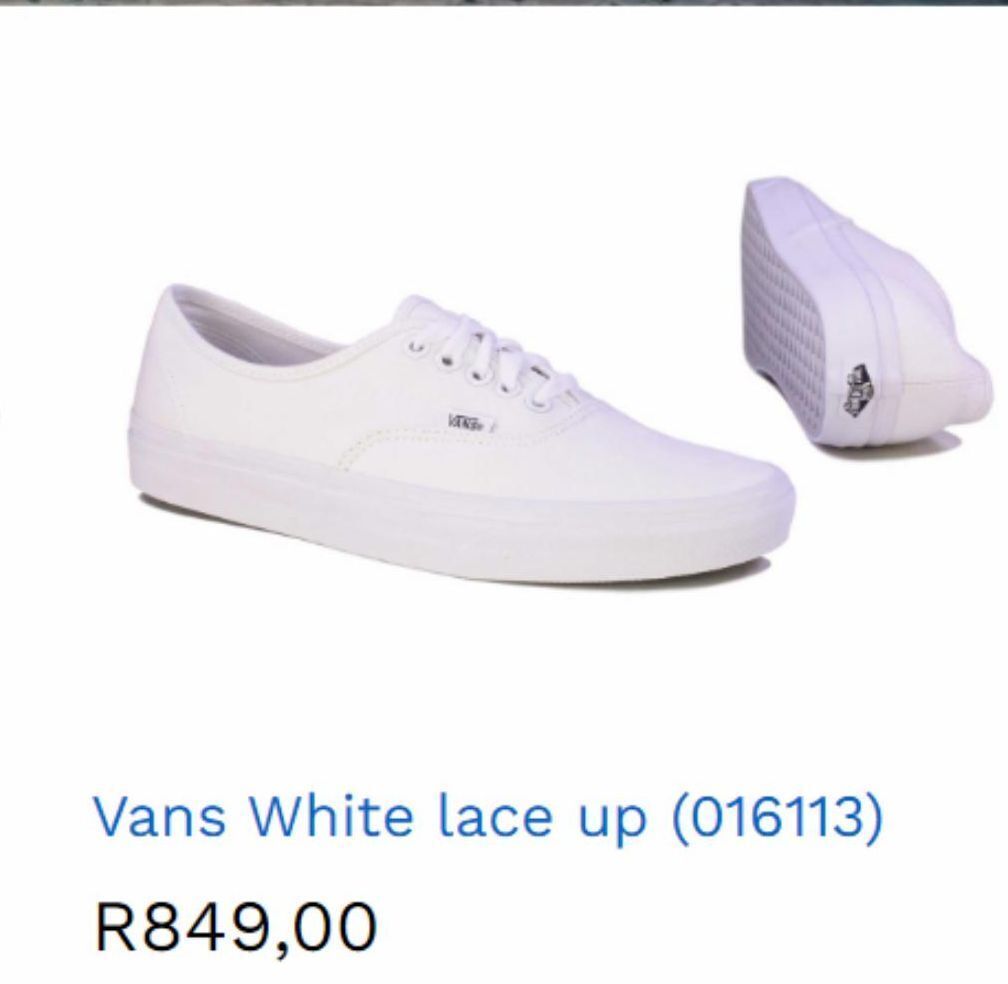 Sneakers vans offer at Mens Shoe Centre