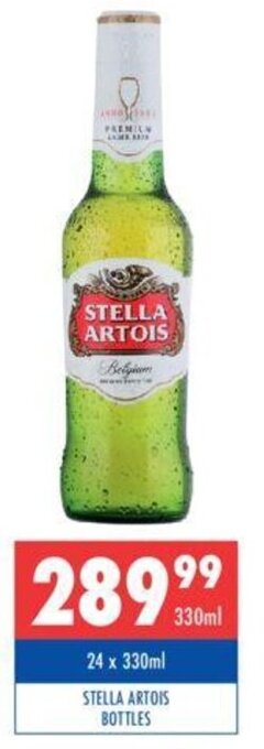 Ultra Liquors STELLA ARTOIS BOTTLES offer