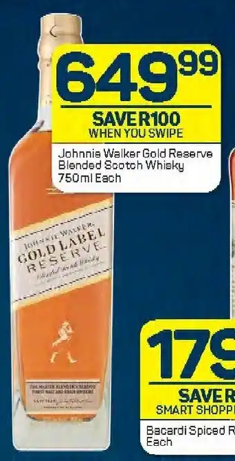 Pick n Pay Johnnie Walker Gold Reserve Blended Scotch Whisky 750ml each offer