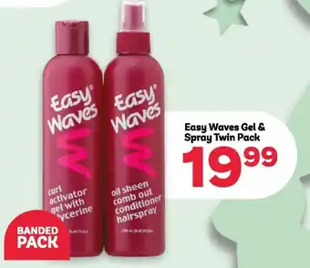 PEP Easy Waves Gel & Spray Twin Pack offer