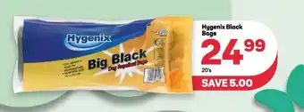 PEP Hygenix Black Bags offer