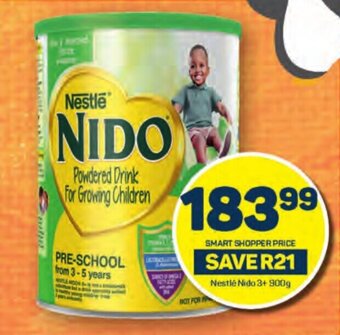 Pick n Pay Nestlé Nido 3+ 900g offer