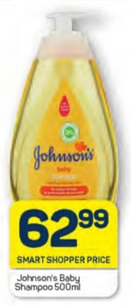 Pick n Pay Johnson's Baby Shampoo 500ml offer
