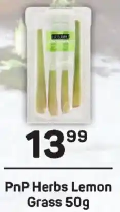 Pick n Pay PnP Herbs Lemon Grass 50g offer
