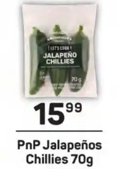 Pick n Pay PnP Jalapeños Chillies 70g offer