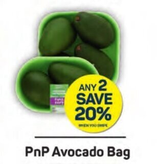 Pick n Pay PnP Avocado Bag offer