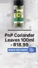 Pick n Pay PnP Coriander Leaves 100ml offer