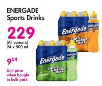 Makro ENERGADE Sports Drinks offer
