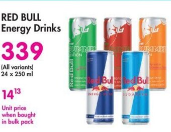 Makro RED BULL Energy Drinks offer