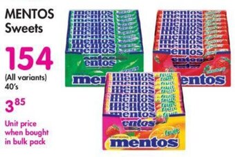 Makro MENTOS Sweets offer