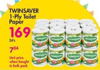 Makro TWINSAVER 1-Ply Toilet Paper offer