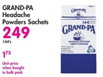 Makro GRAND-PA Headache Powders Sachets offer
