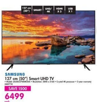 Makro SAMSUNG 127 cm (50") Smart UHD TV offer