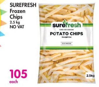 SUREFRESH Frozen Chips 2.5 kg NO VAT