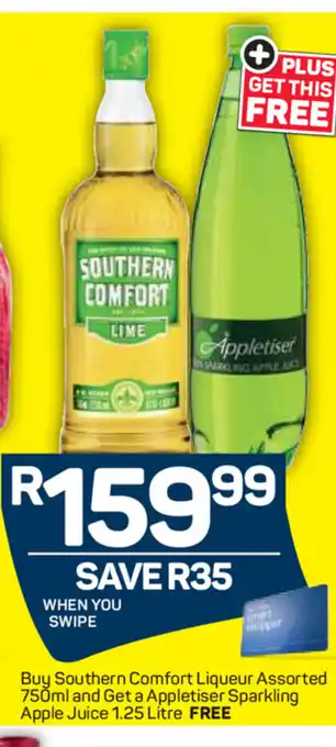 Pick n Pay Liquor Southern Comfort Liqueur Assorted 750ml offer